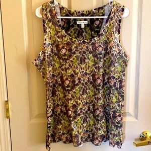 sequined Fashion Bug sleeveless top in Very good condition Unusual size large